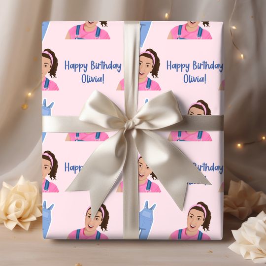 Discover Ms Rachel Birthday Wrapping Paper