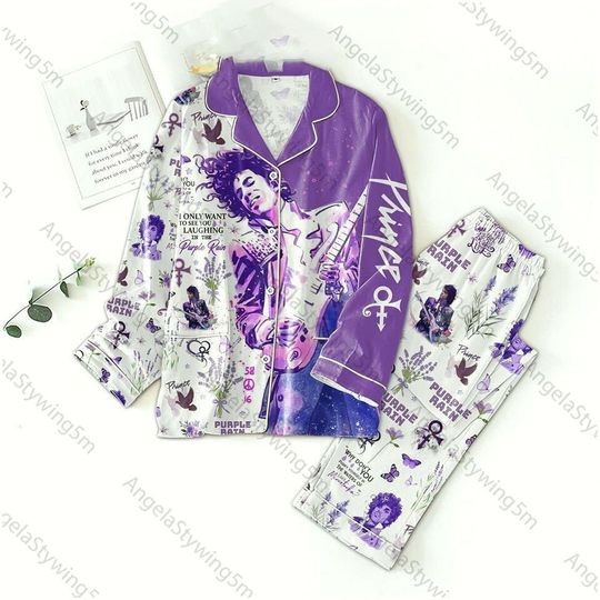 Discover Prince Of Purple Pajamas Set, Purple
