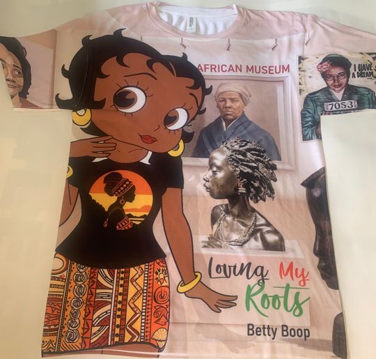 Discover Betty Boop My Roots Harriet Tubman Rosa Parks Esther 3D Tshirt