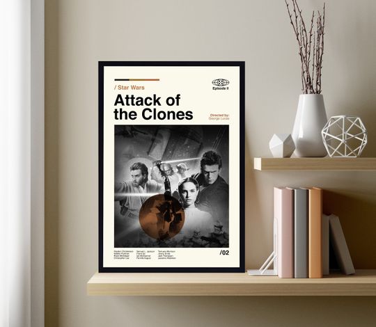 Discover Attack Of The Clones Poster, Attack Of The Clones Poster