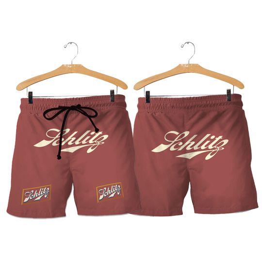 Discover Schlitz Red Horizontal Text Shorts