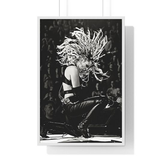 Discover Miley Cyrus on Music Festival Stage Poster