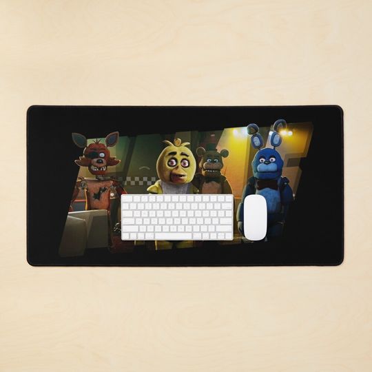 Discover FNAF Five Nights at Freddy's Desk Mat, Horror Desk Mat