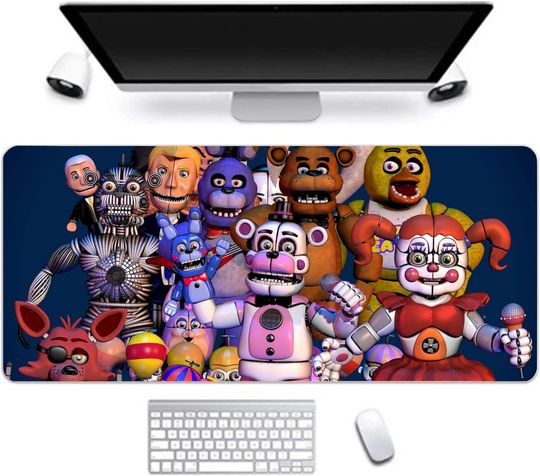 Discover FNAF Five Nights at Freddy's Desk Mat, Horror Desk Mat