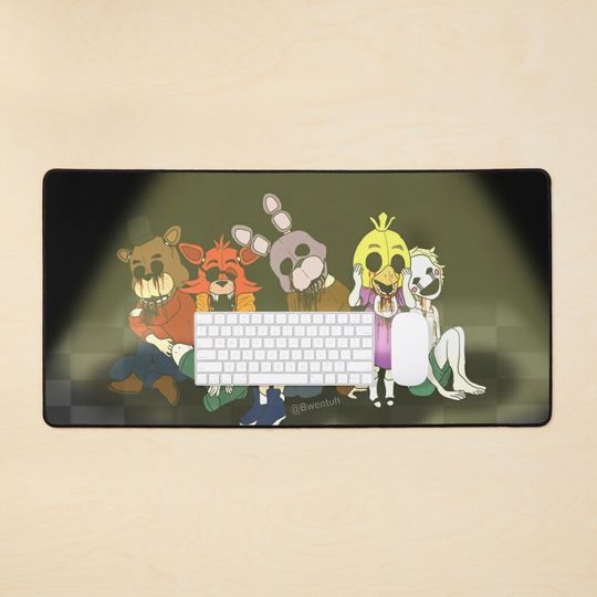 Discover FNAF Five Nights at Freddy's Desk Mat, Horror Desk Mat