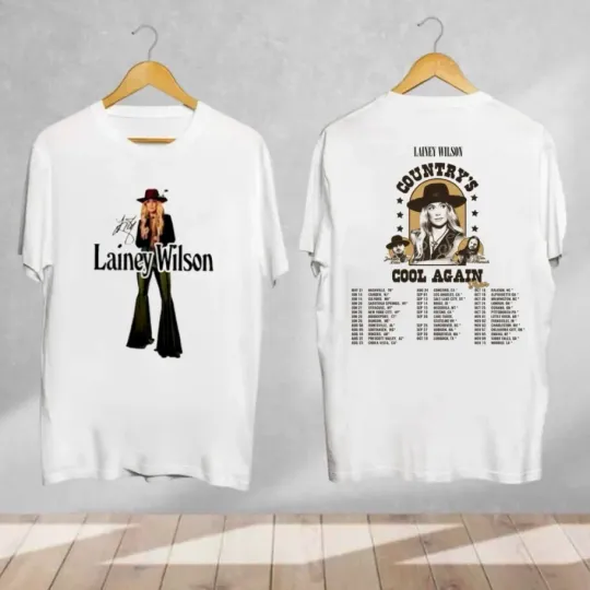 Discover Lainey Wilson Tour 2024 Shirt Lainey Wilson Country's Cool Again Tour 2024 Shirt