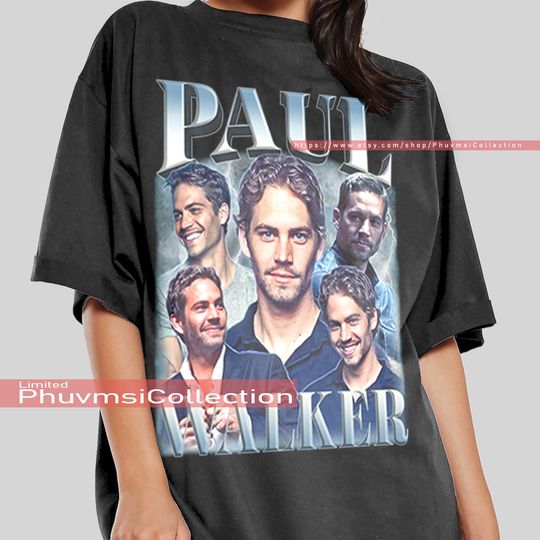 Discover Remembering Paul Walker T-Shirt
