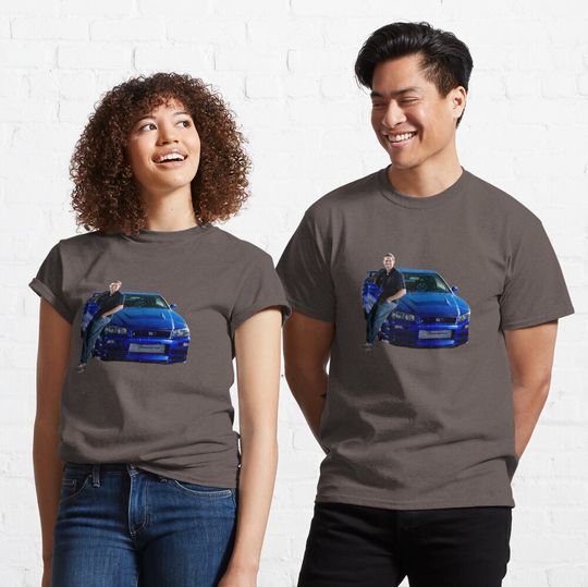 Discover Paul Walker skyline Classic T-Shirt