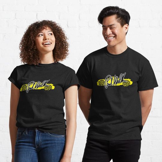 Discover Paul Walker Signature Classic T-Shirt