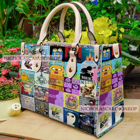Discover Adventure Time Handbag, Adventure Time Leather Bag