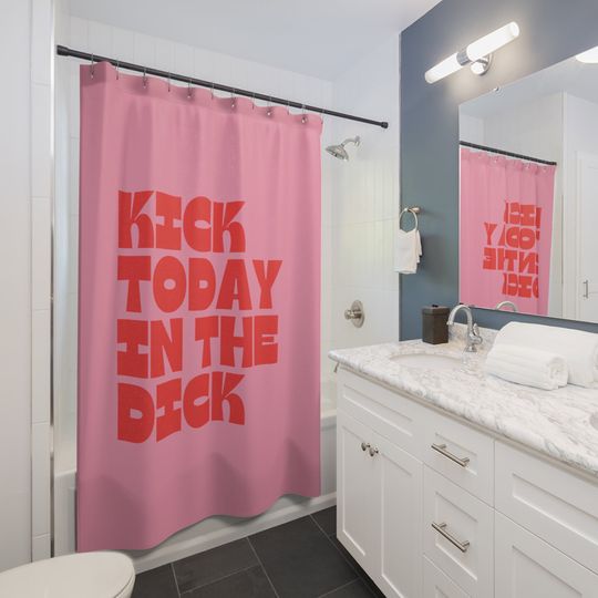 Discover Cute Pink Shower Curtains - Funny Home Decor