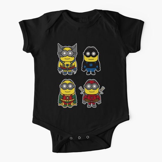 Discover Minion Onesie, Minion Baby Bodysuit