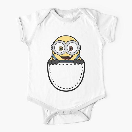 Discover Minion Onesie, Minion Baby Bodysuit