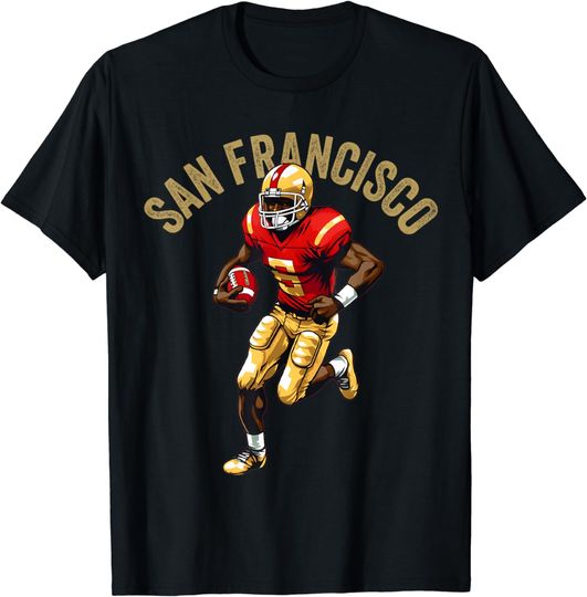 Discover san francisco vintage pixel art 49 T-Shirt