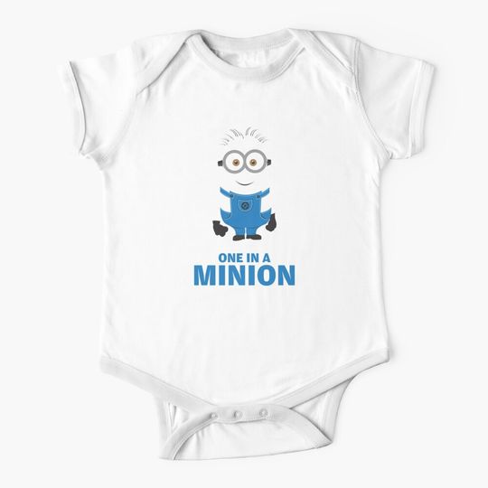 Discover Minion Onesie, Minion Baby Bodysuit