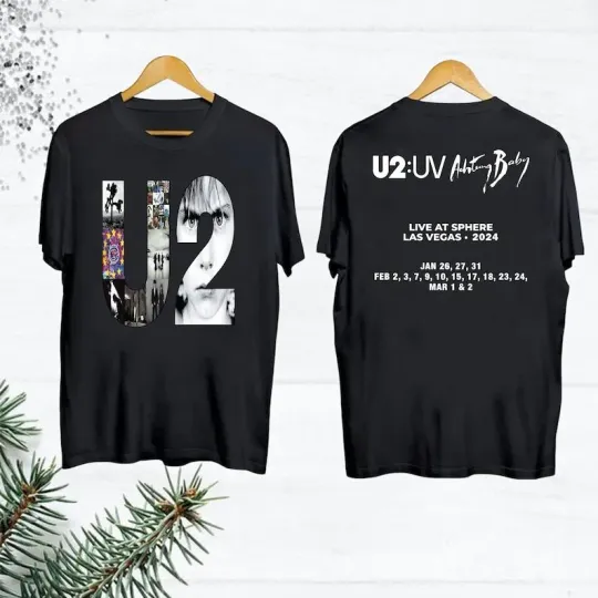 Discover U2 Band 2024 Concert Merch, Achtung Baby Tour 2024 U2 Band TShirt