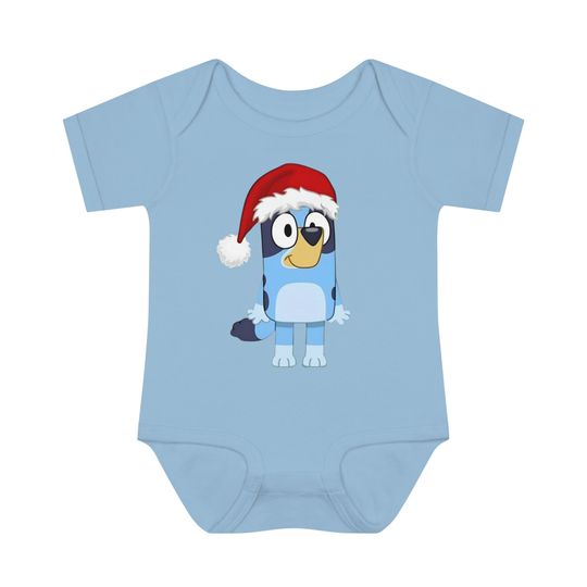 Discover Christmas BlueyDad Baby Onesie
