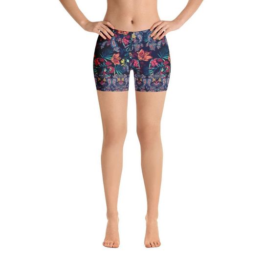 Discover Floral Paisley Women's Shorts