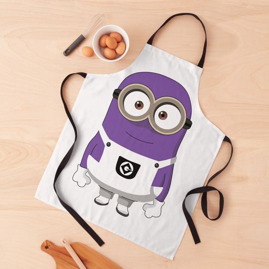 Discover Purple Minion Apron
