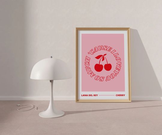 Discover Lana Del Rey Poster, Room Decor Aesthetic Vintage Poster