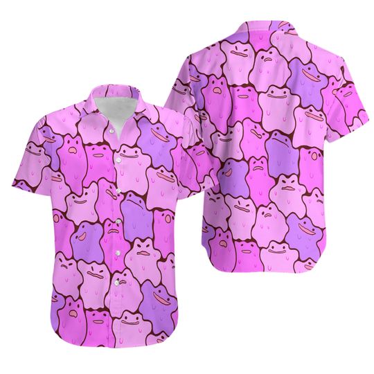 Discover Ditto PKM Hawaiian Shirt