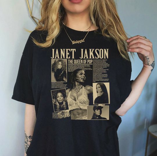 Discover Vintage Janet Jackson 90s Shirt
