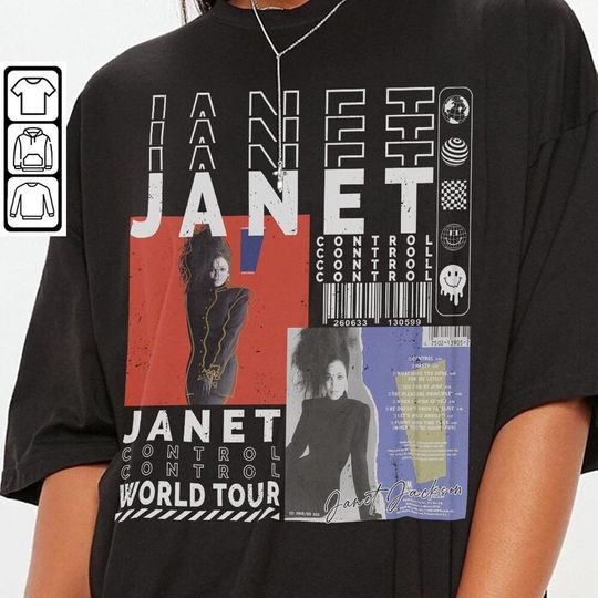 Discover Janet Jackson Graphic T-Shirt