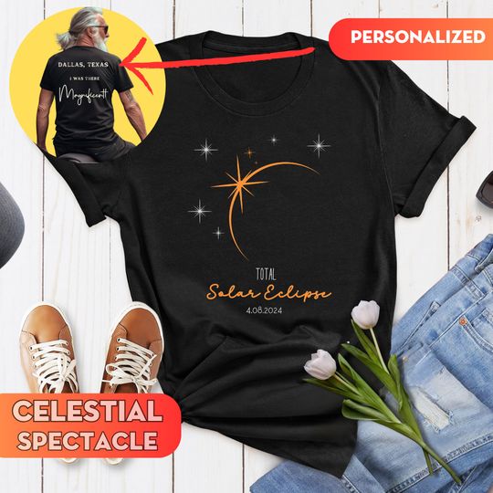 Discover Solar Eclipse Custom Group Tour T-Shirt