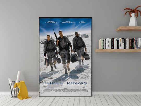 Discover Three Kings (1999) Classic Movie Poster