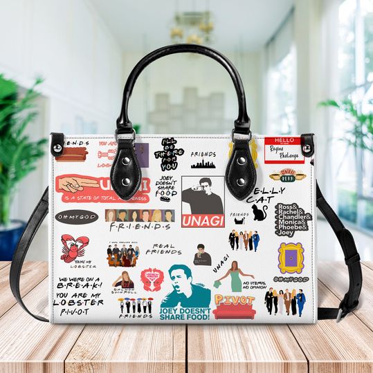 Discover Friends TV Series Leather Bag