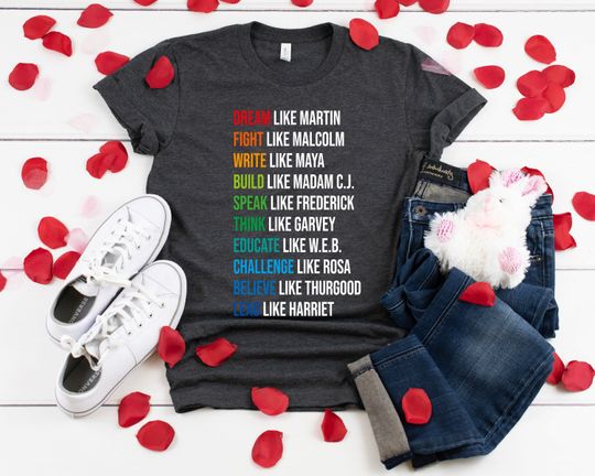 Discover Dream Like Martin Shirt,Black History Shirt,Black Pride Shirt,Martin Luther King Jr