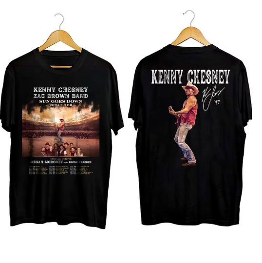 Discover K Ches Sun Goes Down 2024 Tour Black T-Shirt
