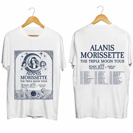 Discover Alanis Morissette The Triple Moon Tour 2024 Shirt
