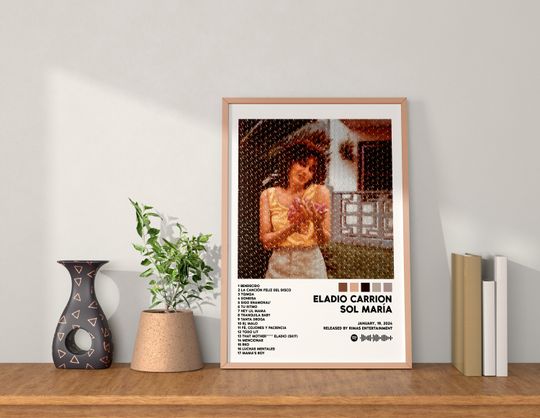 Discover Eladio Carrion / SOL MARA / album cover poster