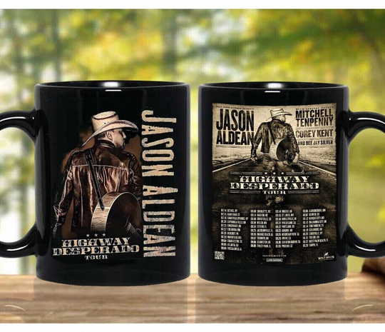 Discover Jason Aldean 2023 Tour Mug, Coffee Mug, Gift Fans
