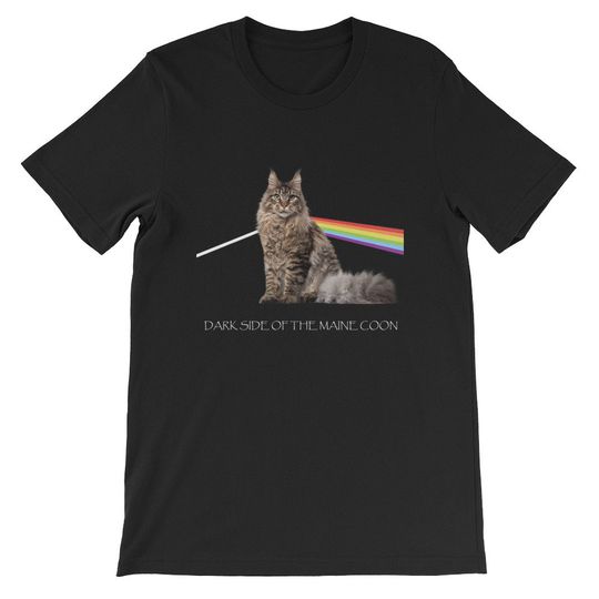 Discover Dark Side Of The Maine Coon Maine Coon Lovers T-Shirt