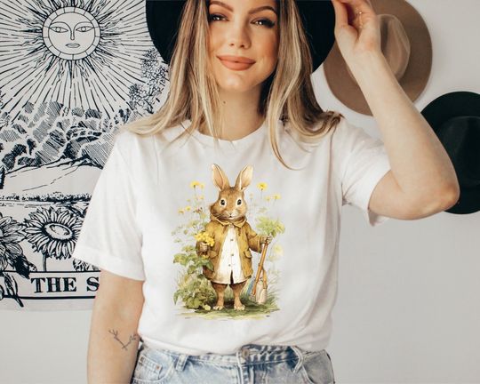 Discover Cottagecore, Cute Rabbit, Whimsical Rabbit T-Shirt