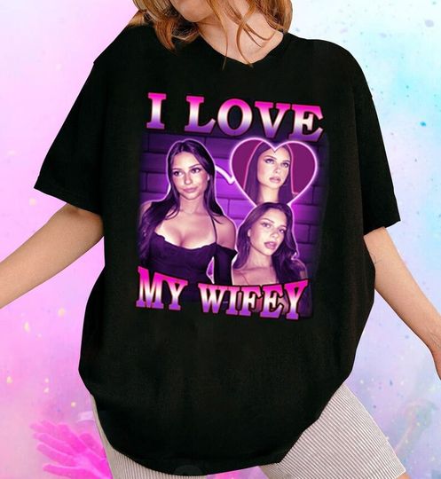 Discover I Love My Wife Custom T-Shirt