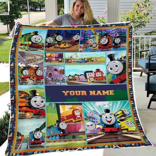 Discover Thomas And Friends Fleece Blanket