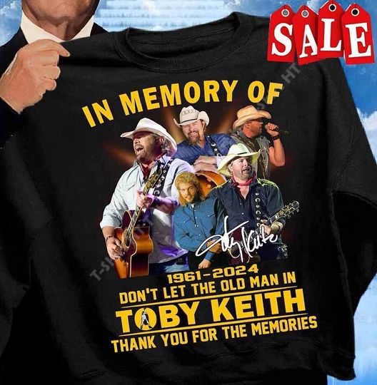 Discover Toby Keith Country Music Shirt, Memorial Shirt