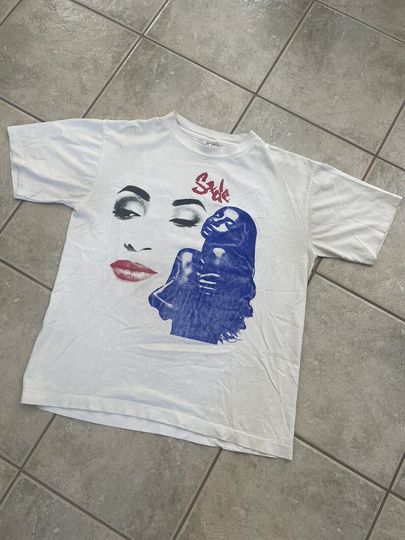 Discover Vintage Sade Love Deluxe Tour 93 Shirt Unisex Heavy Cotton Men Women