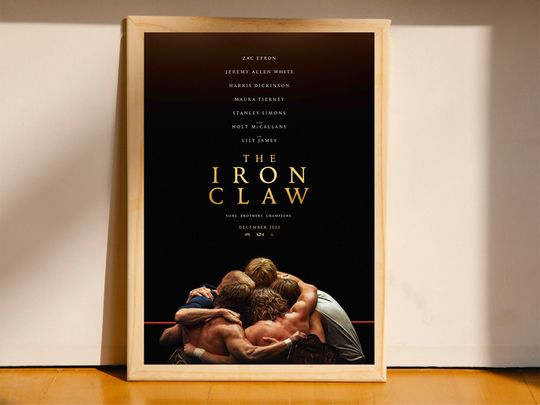 Discover The Iron Claw Movie Poster, Room Decor