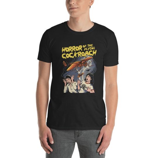 Discover Horror of the Flying Cockroach T-Shirt