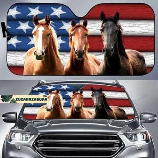 Discover Horse Car Sunshade