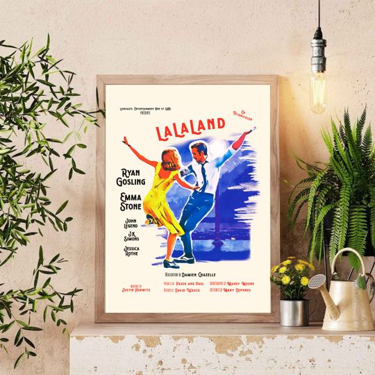 Discover La La Land Vintage Trendy Poster
