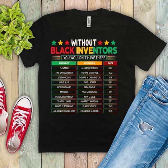 Discover Without Black Inventors...Black History Month T-Shirt