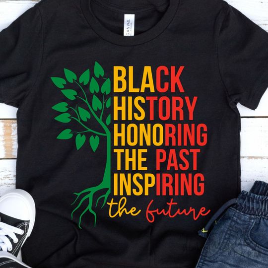 Discover Black History Honoring The Past Inspiring The Future Teacher Black History Month T-Shirt