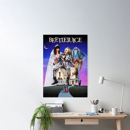 Discover Beetlejuice Poster Poster, Beetlejuice Movie Poster Print
