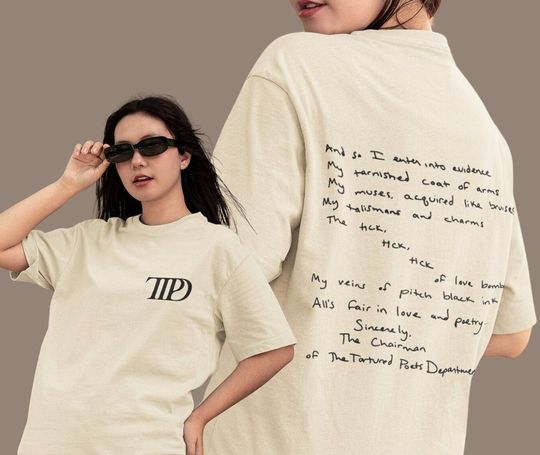 Discover The Tortured Poets Department Member T-Shirt, New Album Out 19 April