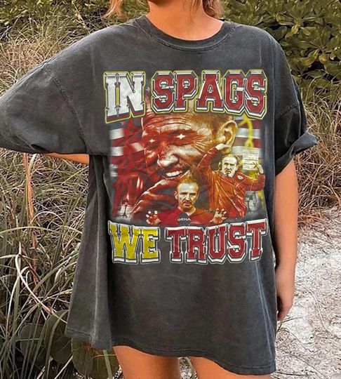 Discover Vintage In Spags we Trust Steve Spagnuolo Shirt, America Football Shirt